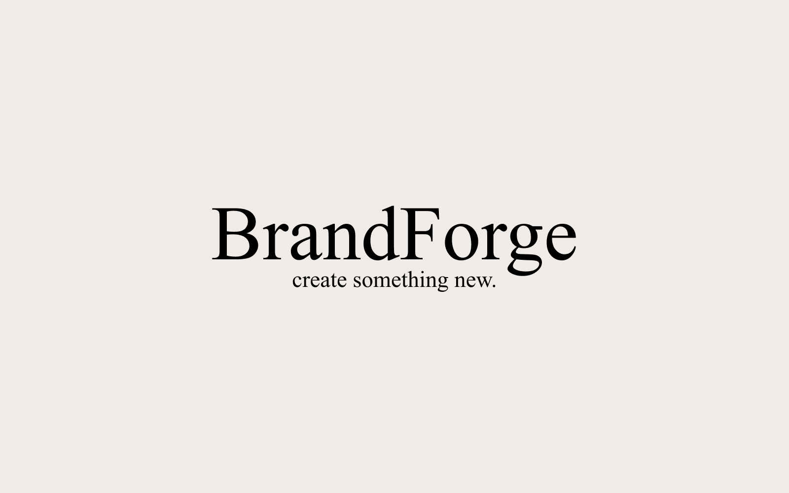 BrandForge — Generative Brand Identity Engine