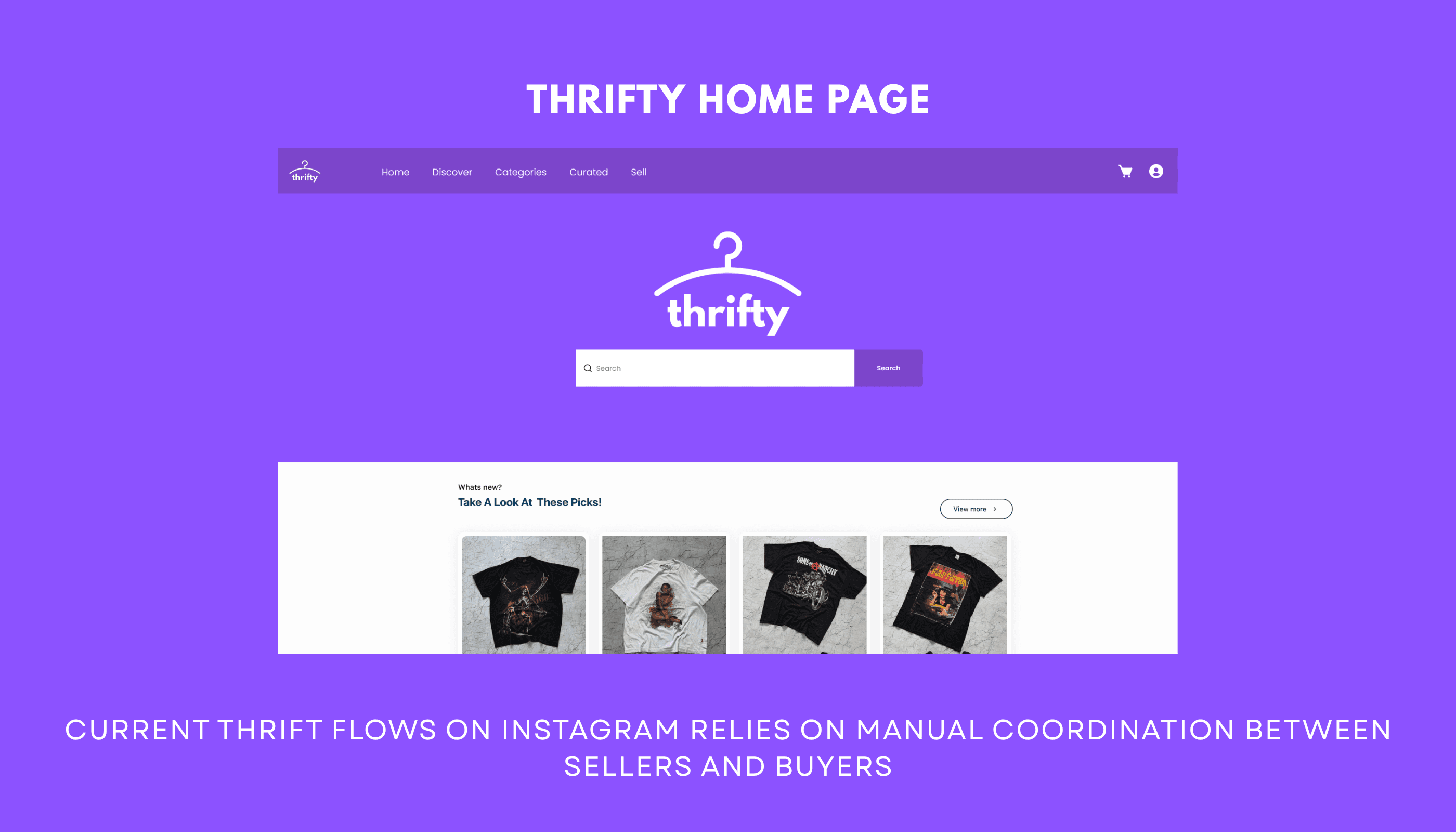 Thrifty home page