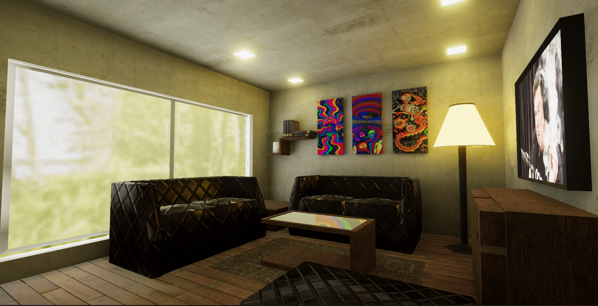 Unity Room — A Spatial Study in ProBuilder